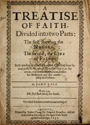 Tapa de A treatise of faith, divided into two parts