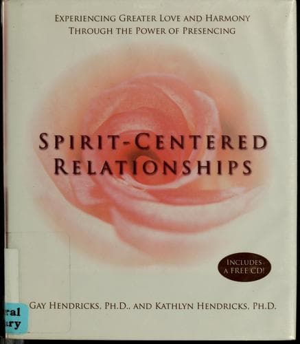 Tapa de Spirit-centered relationships