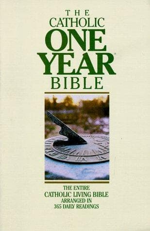 Tapa de The Catholic One Year Bible