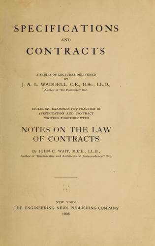 Tapa de Specifications and contracts