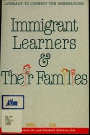 Tapa de Immigrant learners and their families