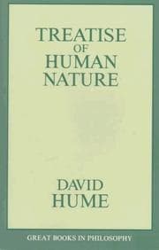 Tapa de Treatise of Human Nature