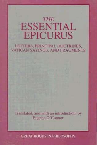 Tapa de The essential Epicurus