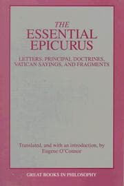 Tapa de The essential Epicurus
