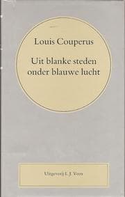 Tapa de Uit blanke steden onder blauwe lucht