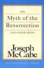 Tapa de The myth of the Resurrection and other essays