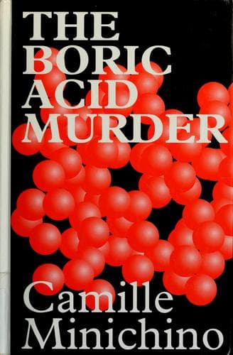 Tapa de The boric acid murder