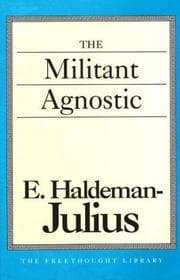 Tapa de The militant agnostic