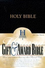Tapa de KJV Gift and Award Bible