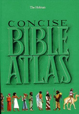 Tapa de Holman Concise Bible Atlas