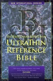 Tapa de NIV UltraThin Reference Bible (Black)
