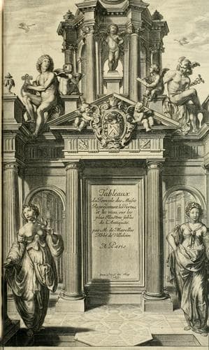 Tapa de Tableaux du temple des muses