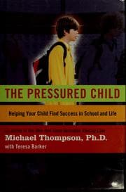 Tapa de The pressured child