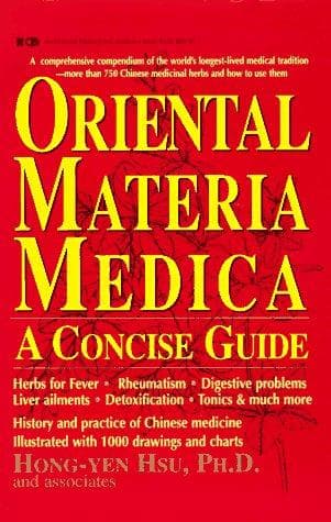 Tapa de Oriental materia medica