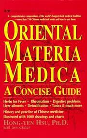 Tapa de Oriental Materia Medica