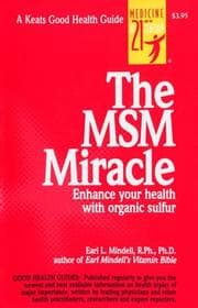Tapa de The MSM Miracle