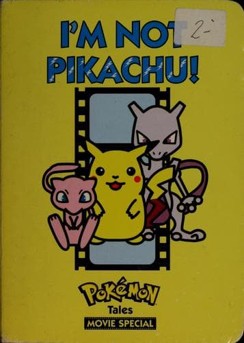 Tapa de I'm not Pikachu!