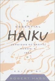 Tapa de Essential Haiku Volume 20 (Essential Poets, Vol 20)