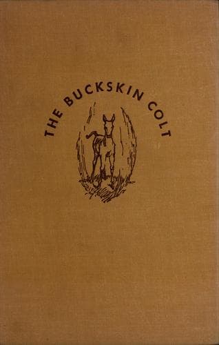 Tapa de The buckskin colt