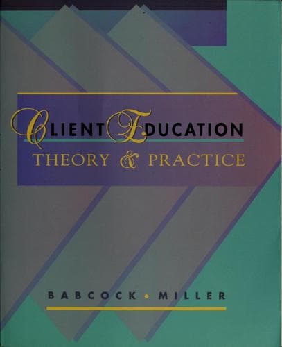 Tapa de Client education