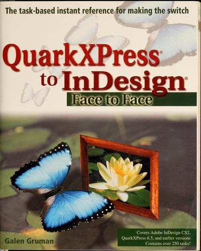 Tapa de QuarkXPress to InDesign