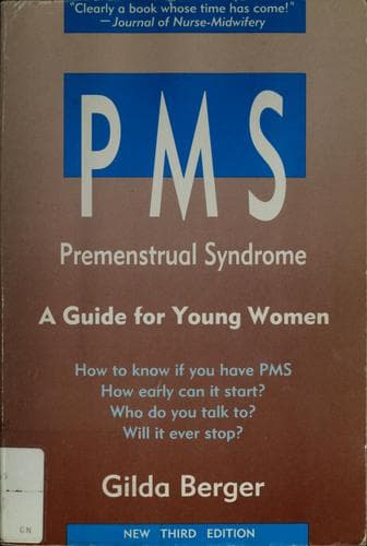 Tapa de PMS, premenstrual syndrome
