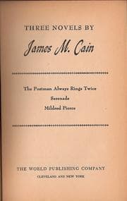Tapa de Three novels