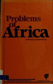 Tapa de Problems of Africa