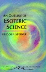 Tapa de An outline of esoteric science