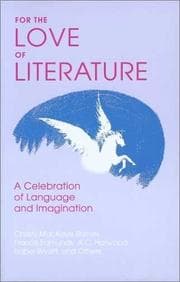 Tapa de For the love of literature