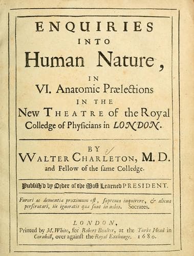 Tapa de Enquiries into human nature