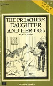 Tapa de The preacher's daughter and her dog