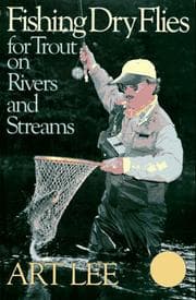 Tapa de Fishing dry flies for trout on rivers and streams