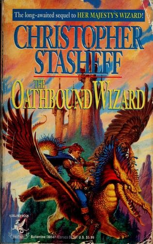 Tapa de The oathbound wizard