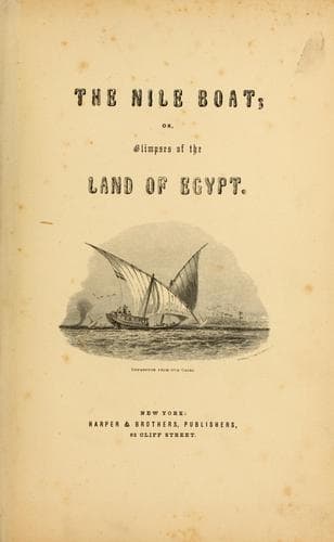 Tapa de The Nile boat