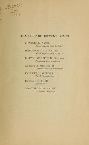 Tapa de Connecticut teachers' retirement system