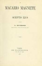 Tapa de De Macario Magnete et scriptis ejus
