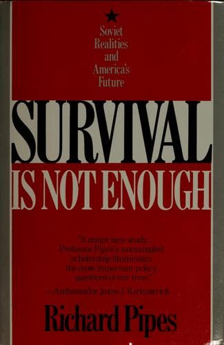 Tapa de Survival is not enough