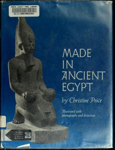 Tapa de Made in ancient Egypt.