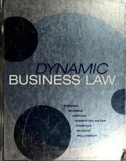 Tapa de Dynamic Business Law