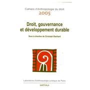 Tapa de Droit, gouvernance et développement durable