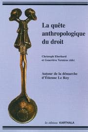 Tapa de La quête anthropologique du droit