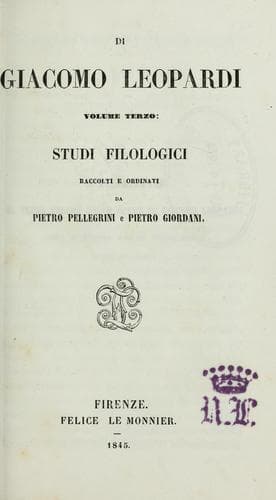 Tapa de Studi filosofici