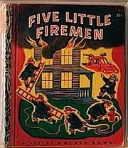 Tapa de Five little firemen