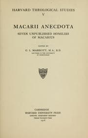 Tapa de Macarii anecdota