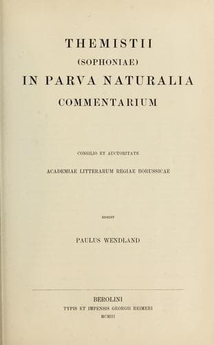 Tapa de In Parva naturalia commentarium ...