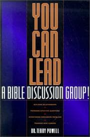 Tapa de You can lead a Bible discussion group