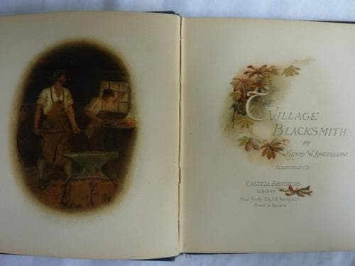 Tapa de The village blacksmith