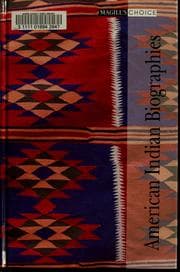 Tapa de American Indian biographies