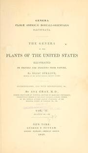 Tapa de Genera florae Americae boreali-orientalis illustrata